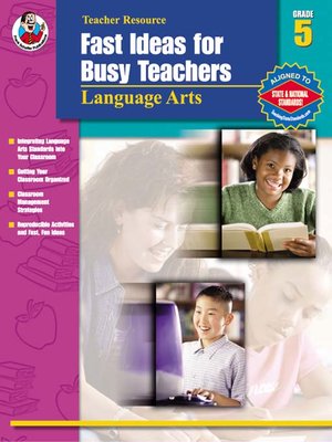 Fast Ideas for Busy Teachers: Language Arts, Grade 5 - ebook